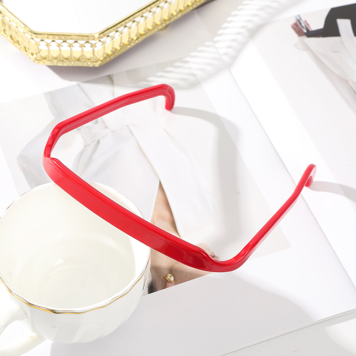 Unsichtbares Haarband