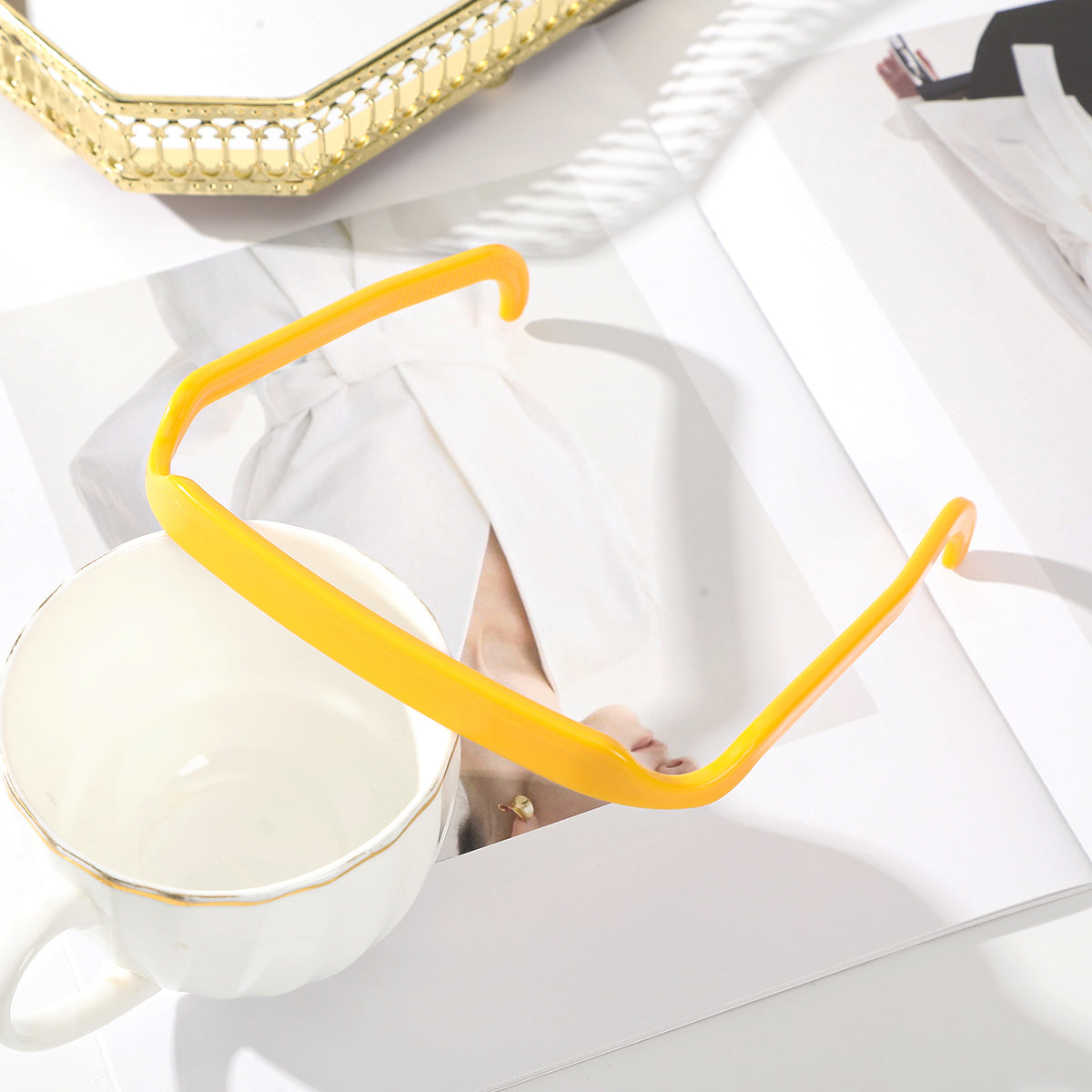 Unsichtbares Haarband