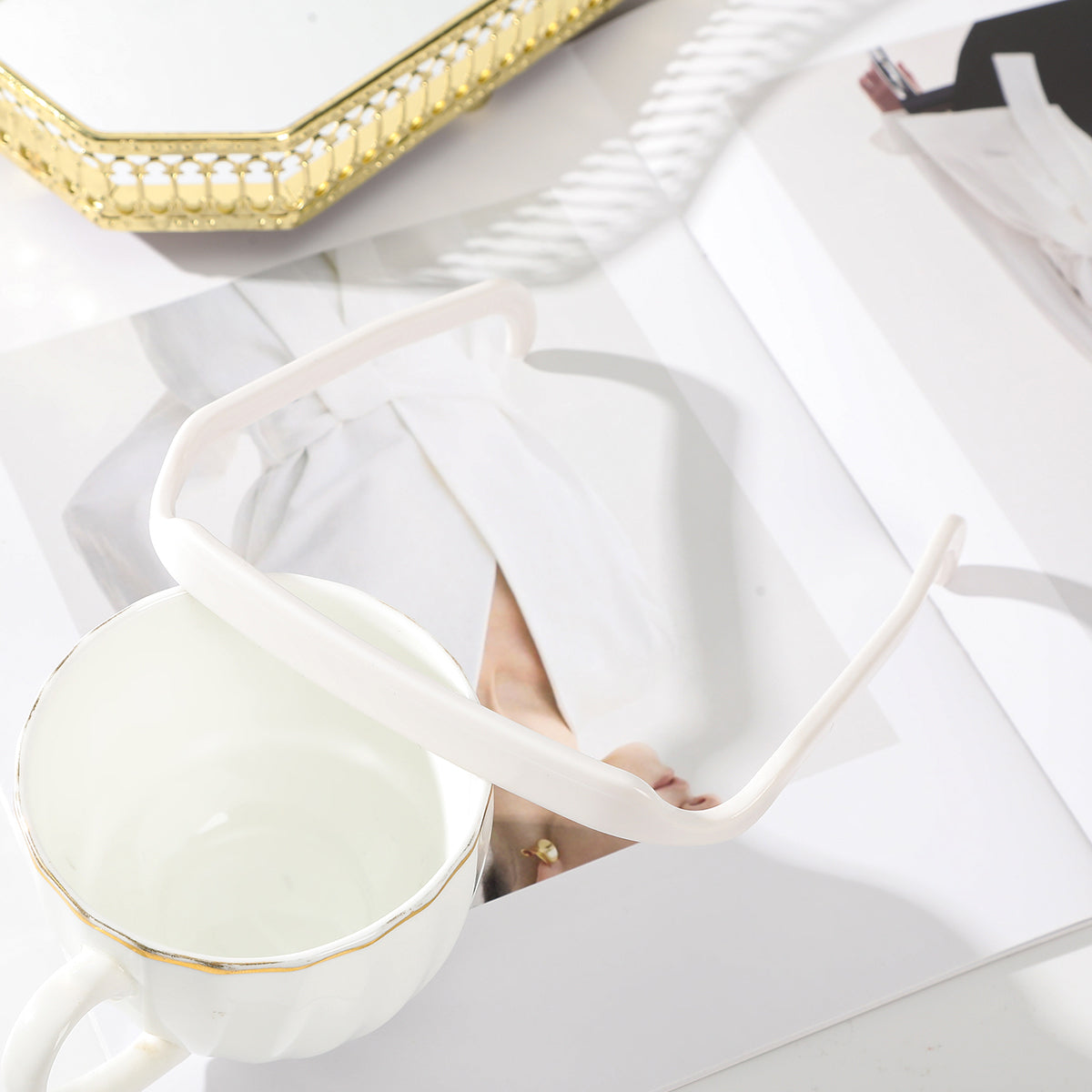 Unsichtbares Haarband