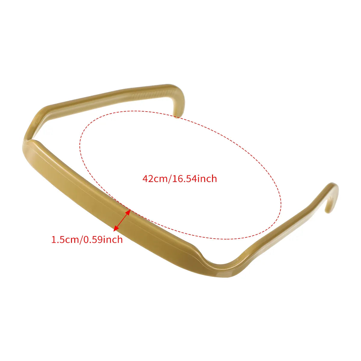 Unsichtbares Haarband