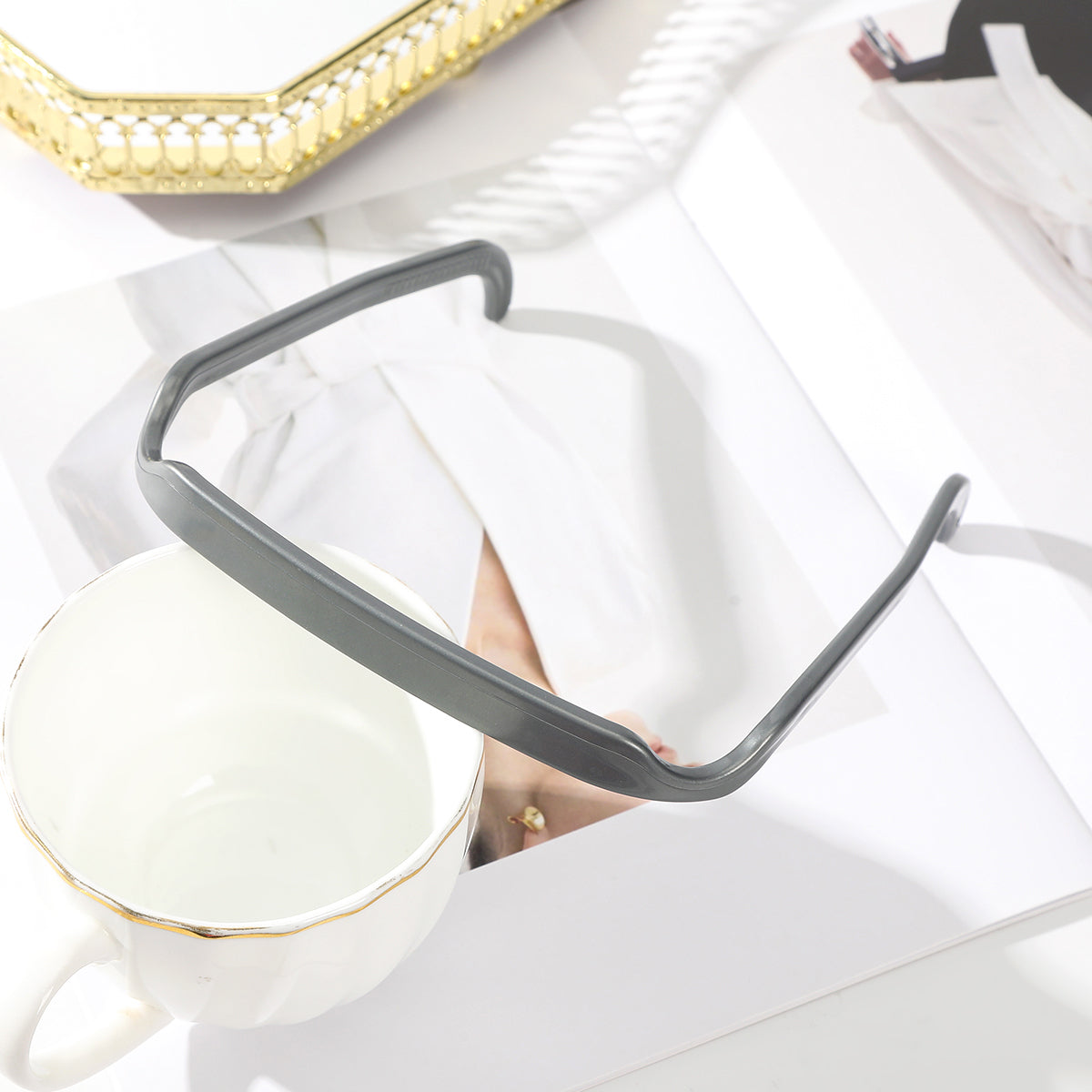 Unsichtbares Haarband